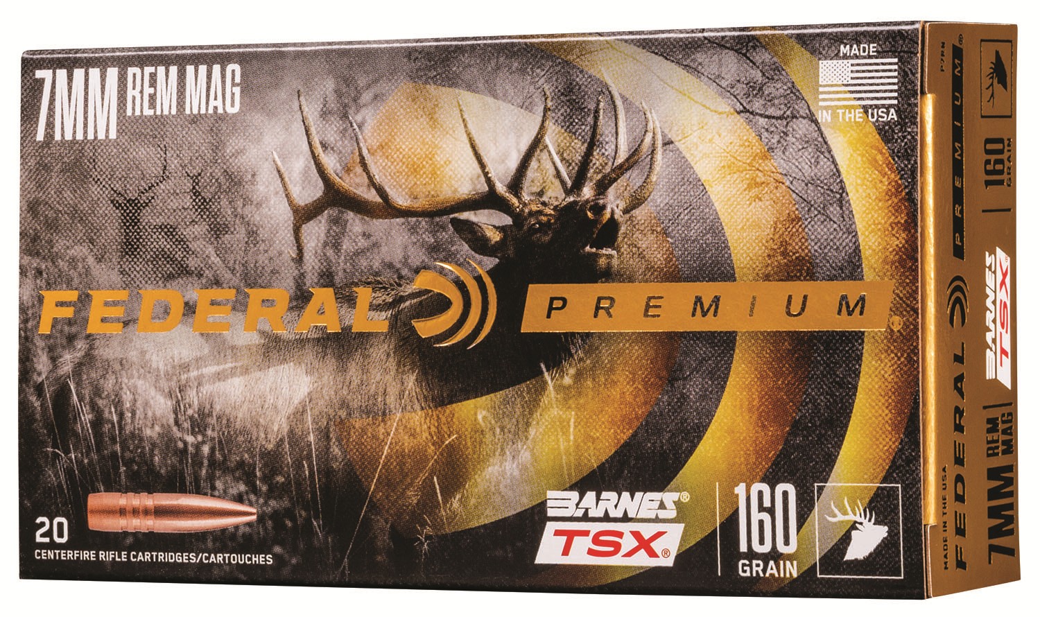 FED 7MM 160GR BARNES TSX 20 - 556 Black Friday Promotion